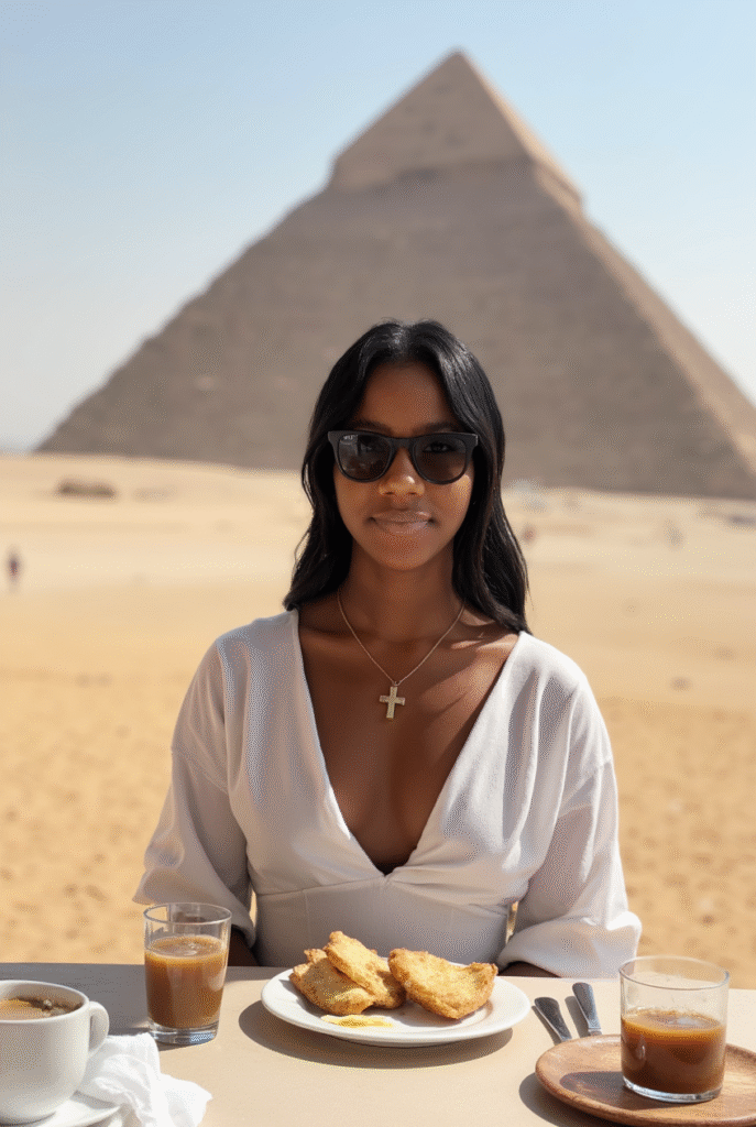 woman_sitting_at_outdoor_table_in_front_of_egyptian_pyramid_wearing_white_linen_dress_with_deep_nec_ej7ceemqhzyptq0pd1p2_3
